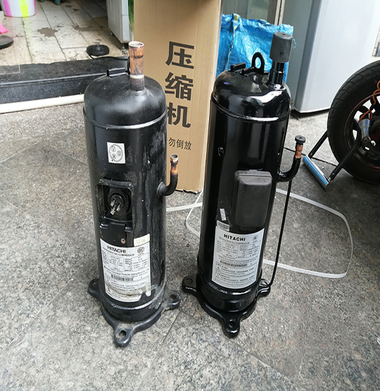 朝天中央空调压缩机的更换维修